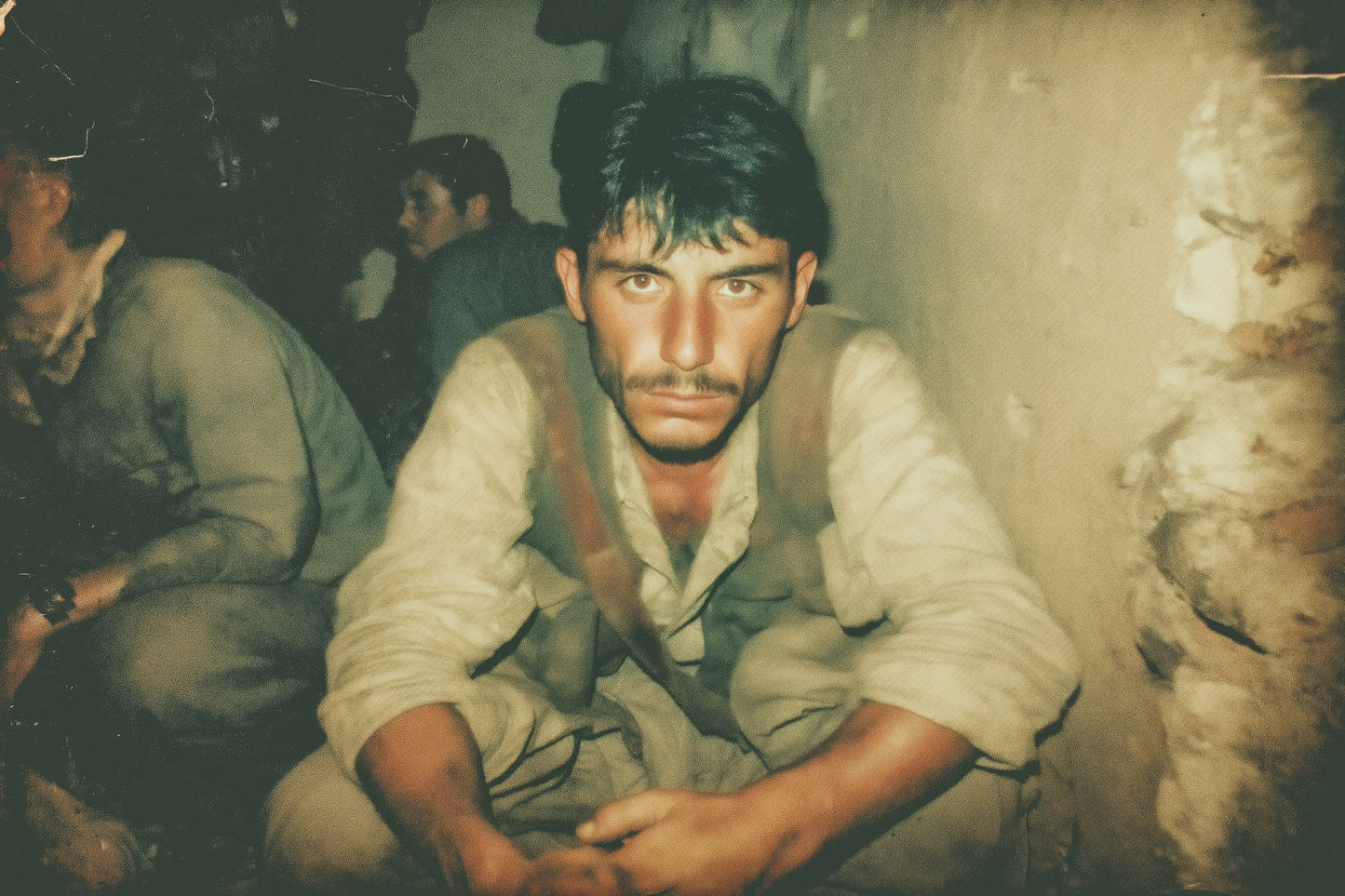 le regard fixe du maquis, le silence d’un jeune combattant