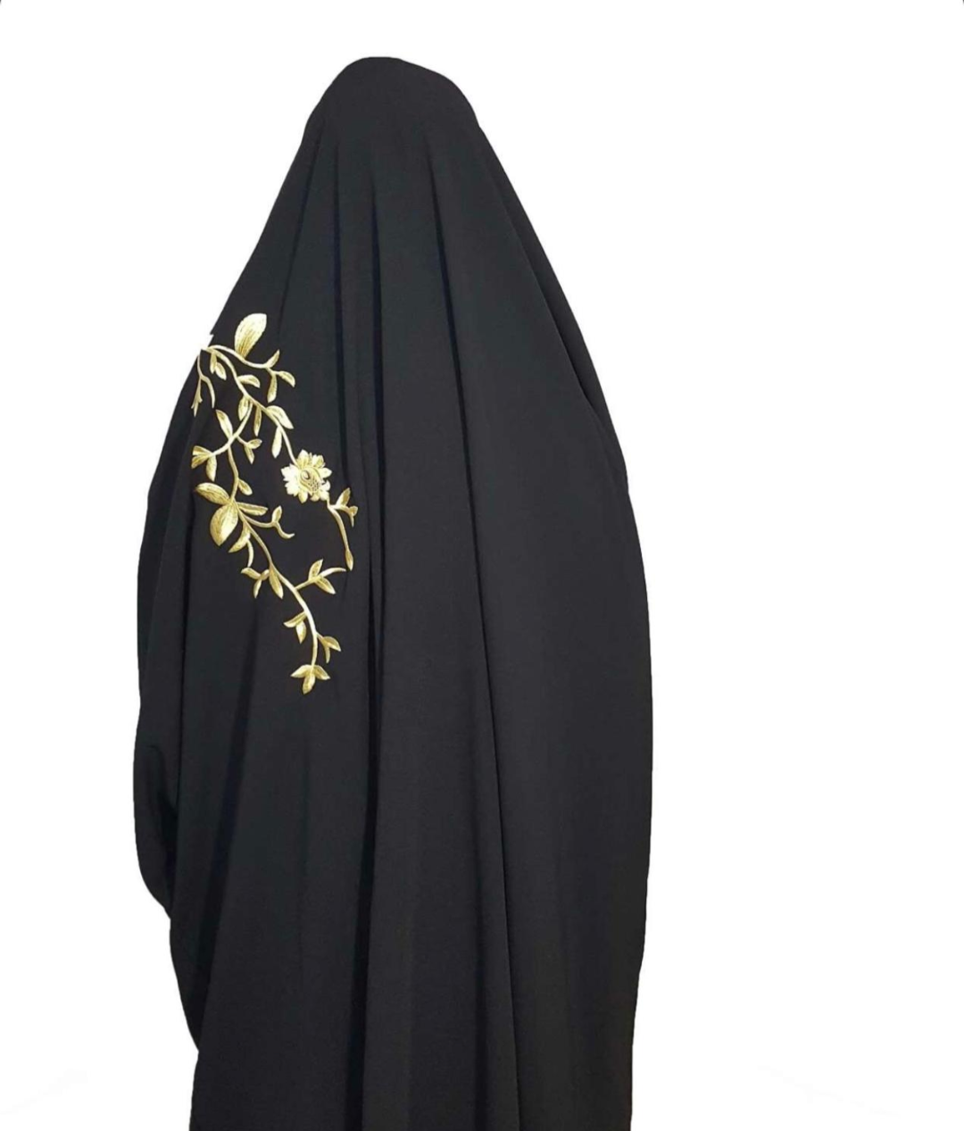 Jilbab Golden Flower